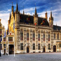 Town Hall in Bruges, Belgium